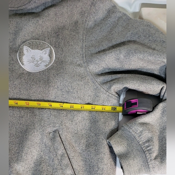 RipNDip, RARE color way and design, varsity jacket! LIKE NEW 💯 authentic. - Picture 11 of 16